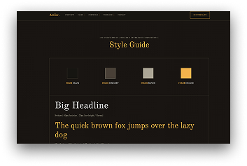 Style Guide